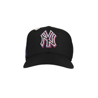 New York Yankees Black 75th Anniversary Patch 59Fifty Fitted Hat