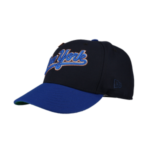 New York Mets Black Shea Stadium Patch 59Fifty Fitted Hat