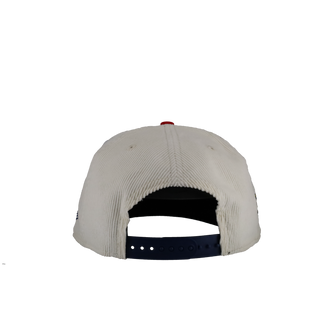 Toronto Blue Jays 1992 WS Off White Corduroy/Navy 9Fifty A Frame Snapback Hat