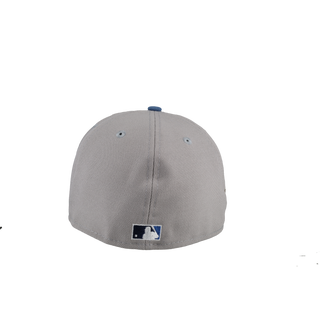 Toronto Blue Jays 1993 World Series Grey/Navy Pink Brim 59Fifty Fitted Hat