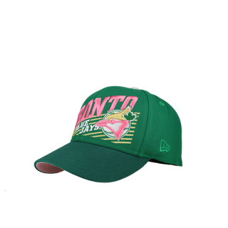 Toronto Blue Jays 30th Anniversary Green/Pink Script 59Fifty Fitted Hat