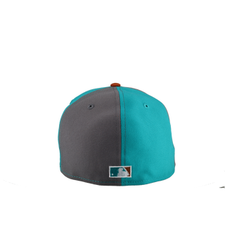 Toronto Blue Jays 30th Anniversary Steel Orange/Grey Pinwheel59Fifty Fitted Hat