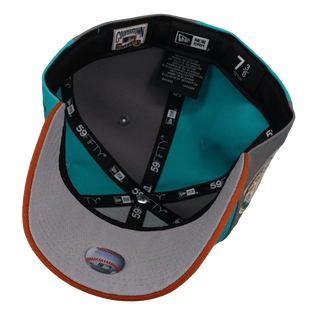 Toronto Blue Jays 30th Anniversary Steel Orange/Grey Pinwheel59Fifty Fitted Hat