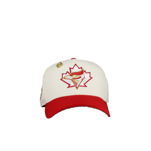 Toronto Blue Jays 30th Anniversary Off White/Red 59Fifty Fitted Hat
