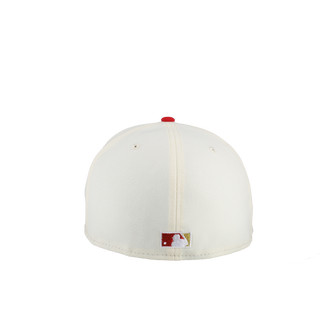 Toronto Blue Jays 30th Anniversary Off White/Red 59Fifty Fitted Hat
