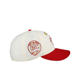 Toronto Blue Jays 30th Anniversary Off White/Red 59Fifty Fitted Hat