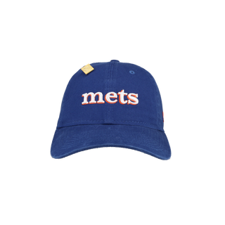 New York Mets New Era 9Twenty Adjustable Women's Hat (Blue Script)