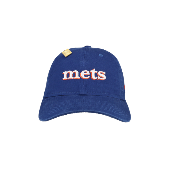 New York Mets New Era 9Twenty Adjustable Women's Hat (Blue Script)