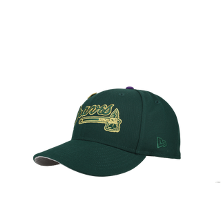 Atlanta Braves 1996 Word Series Dark Green "Torch" Remastered Metallic 59Fifty Fitted Hat