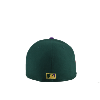 Atlanta Braves 1996 Word Series Dark Green "Torch" Remastered Metallic 59Fifty Fitted Hat