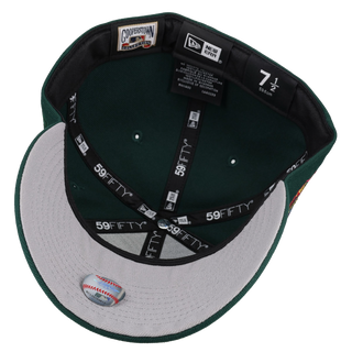 Atlanta Braves 1996 Word Series Dark Green "Torch" Remastered Metallic 59Fifty Fitted Hat