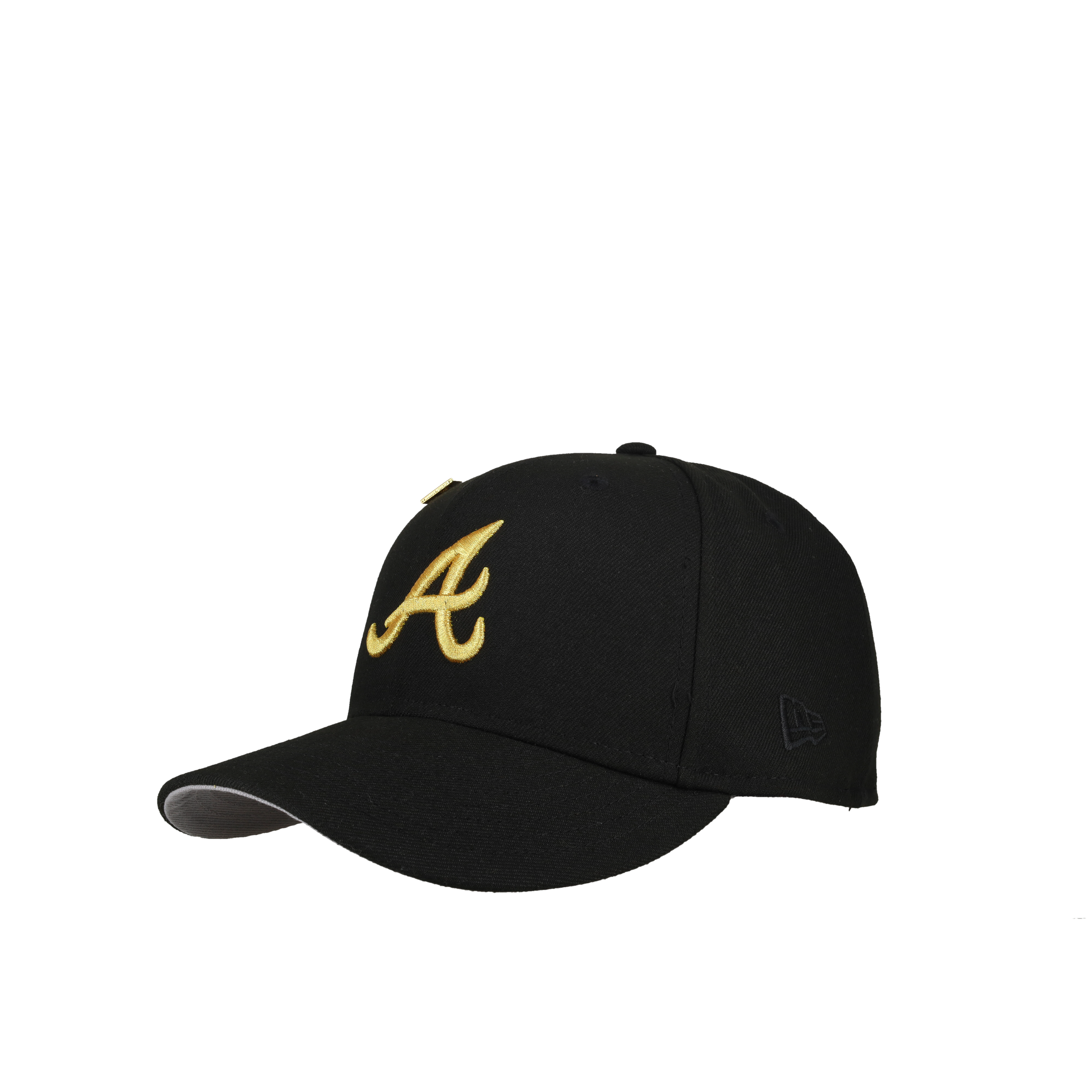 Atlanta Braves 1996 World Series Black/Yellow 59Fifty Fitted Hat