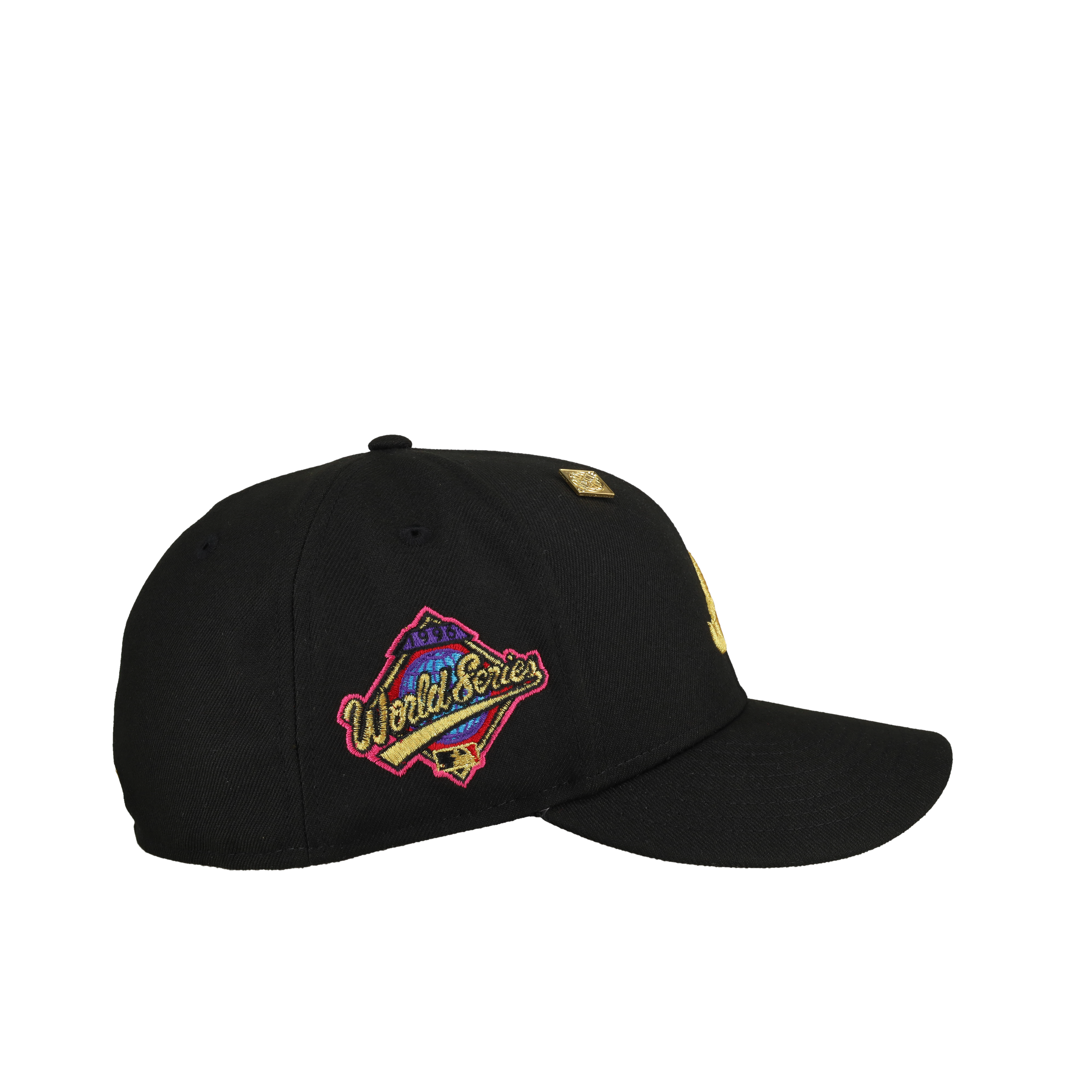Atlanta Braves 1996 World Series Black/Yellow 59Fifty Fitted Hat