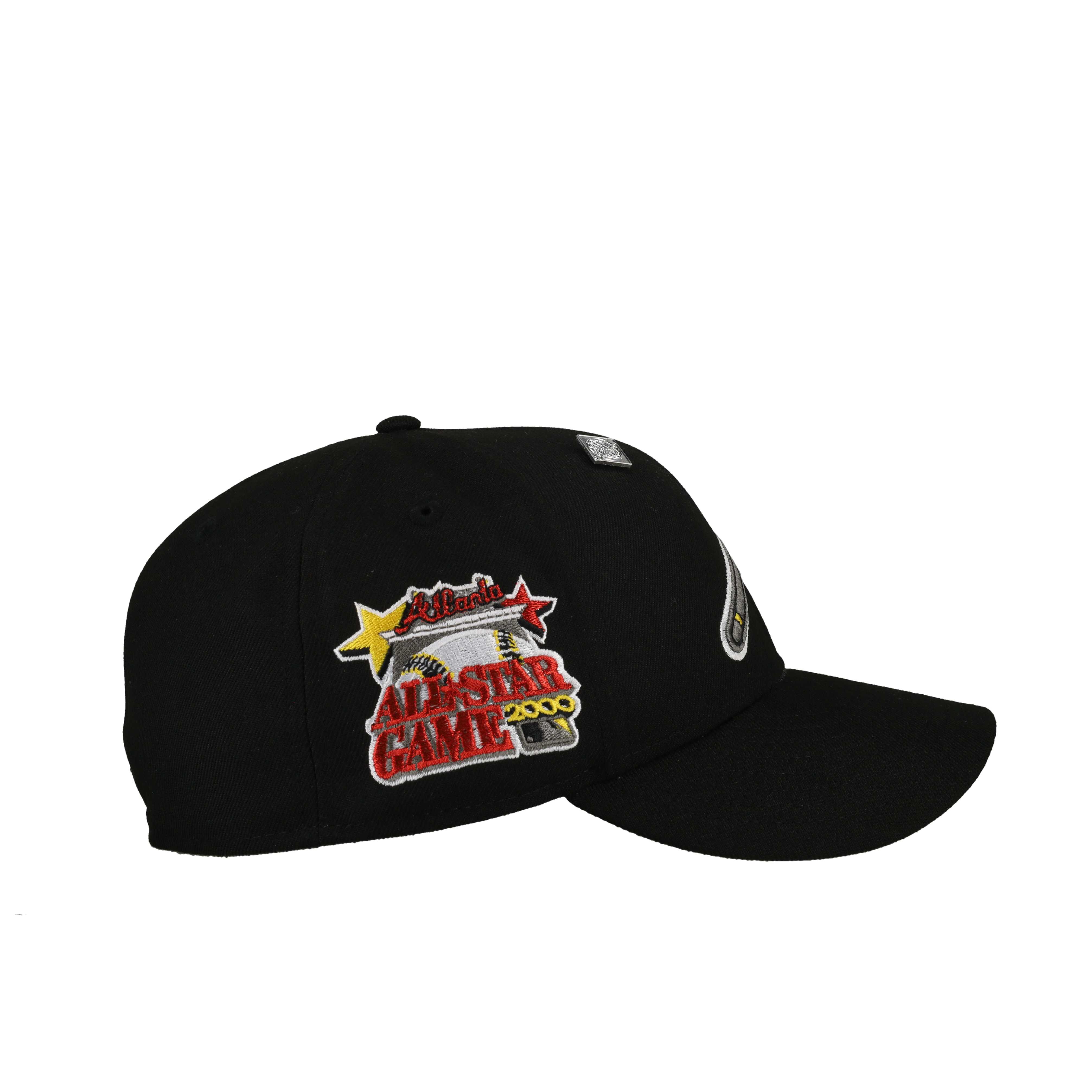 Atlanta Braves 2000 All Star Game Black Tomahawk 59Fifty Fitted Hat