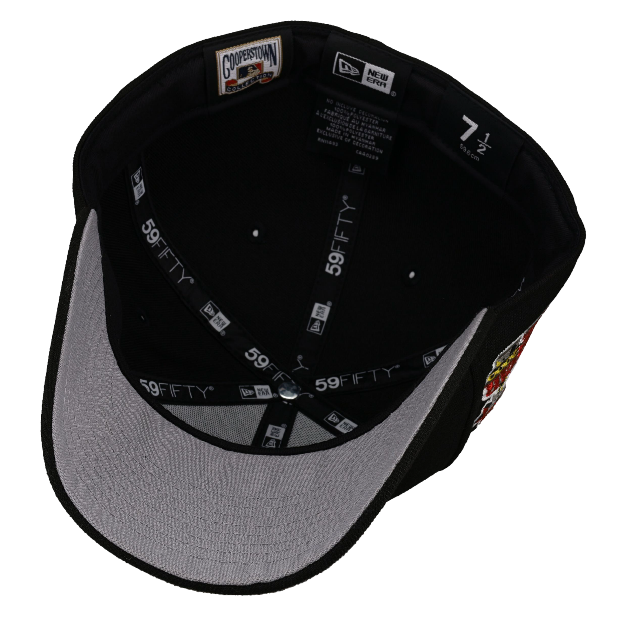 Atlanta Braves 2000 All Star Game Black Tomahawk 59Fifty Fitted Hat