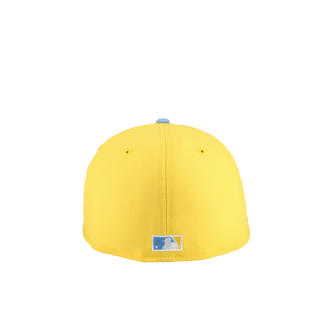 Atlanta Braves 30th Season Metallic Yellow/Dark Yellow Ice 59Fifty Fitted Hat