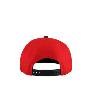 Atlanta Braves 30th Anniversary Red/Black 9Fifty A Frame Snapback Hat