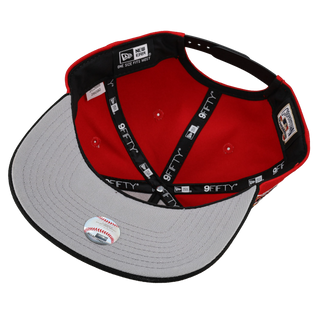 Atlanta Braves 30th Anniversary Red/Black 9Fifty A Frame Snapback Hat