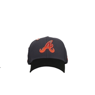 Atlanta Braves 1999 World Series Graphite/Orange Accent 59Fifty Fitted Hat