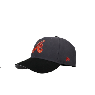 Atlanta Braves 1999 World Series Graphite/Orange Accent 59Fifty Fitted Hat