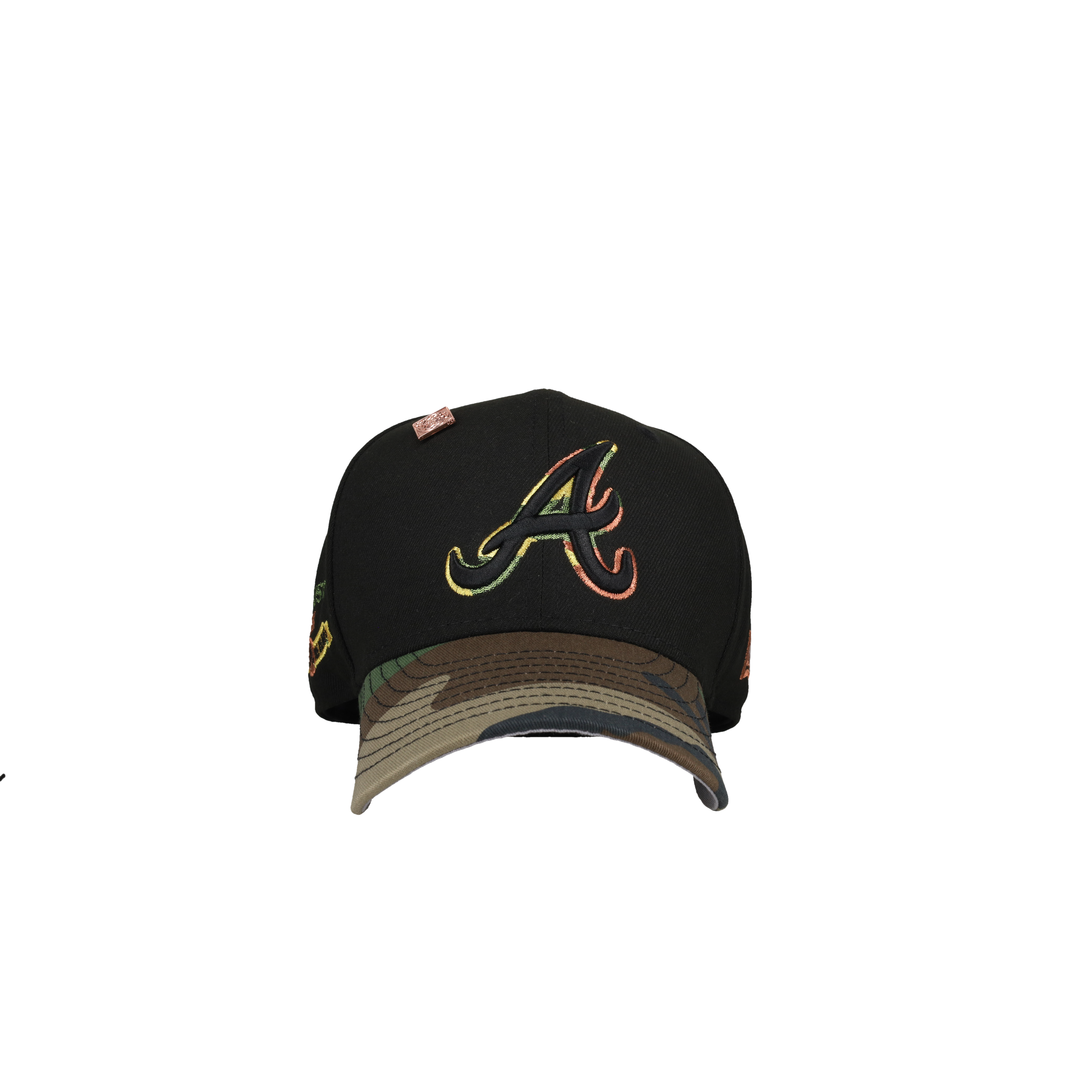 Atlanta Braves Suntrust Park Home of the Braves Metallic Camo 59Fifty Fitted Hat