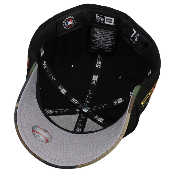 Atlanta Braves Suntrust Park Home of the Braves Metallic Camo 59Fifty Fitted Hat