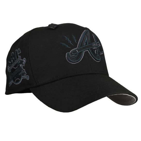 Atlanta Braves 30th Season In Atlanta Blackout 59Fifty Fitted Hat