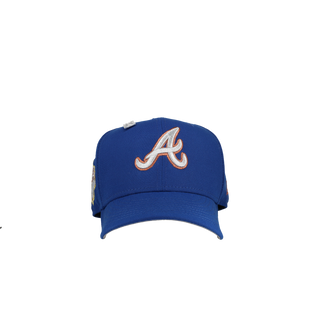 Atlanta Braves 1999 World Series Blue Copper Metallic 59Fifty Fitted Hat
