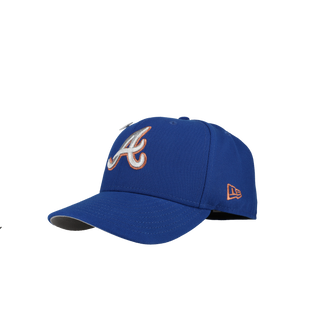 Atlanta Braves 1999 World Series Blue Copper Metallic 59Fifty Fitted Hat