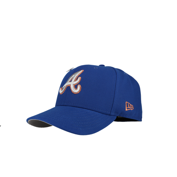 Atlanta Braves 1999 World Series Blue Copper Metallic 59Fifty Fitted Hat