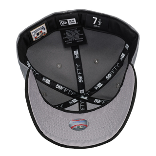 Atlanta Braves 30th Anniversary Graphite Purple Metallic 59Fifty Fitted Hat
