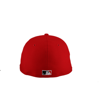Atlanta Braves 2017 Inaugural Season Red Kanji 59Fifty Fitted Hat