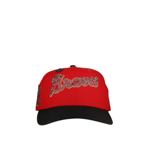 Atlanta Braves 2000 ASG Red Star Script Metallic 59Fifty Fitted Hat