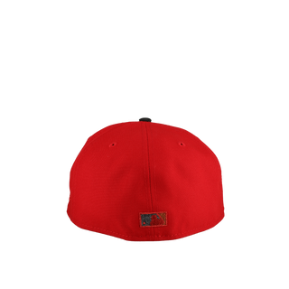 Atlanta Braves 2000 ASG Red Star Script Metallic 59Fifty Fitted Hat