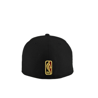 Chicago Bulls 1996 NBA Champions Black/Gold Metallic 59Fifty Fitted Hat