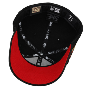 Chicago Bulls 1996 NBA Champions Black/Gold Metallic 59Fifty Fitted Hat