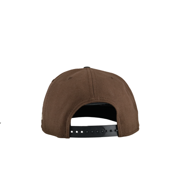 Chicago Bulls 20th Anniversary Brown/Black 9Fifty A Frame Snapback Hat