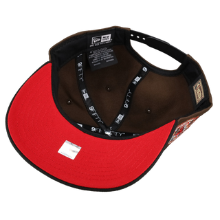 Chicago Bulls 20th Anniversary Brown/Black 9Fifty A Frame Snapback Hat