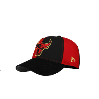 Chicago Bulls Est. 1966 Black/Red Split Panel Corduroy 59Fifty Fitted Hat
