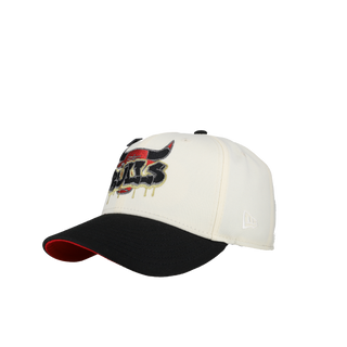 Chicago Bulls 1996 NBA Champions White/Black Gold Metallic 59Fifty Fitted Hat