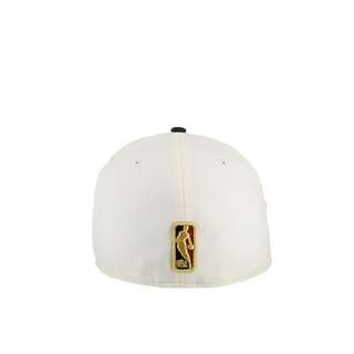 Chicago Bulls 1996 NBA Champions White/Black Gold Metallic 59Fifty Fitted Hat