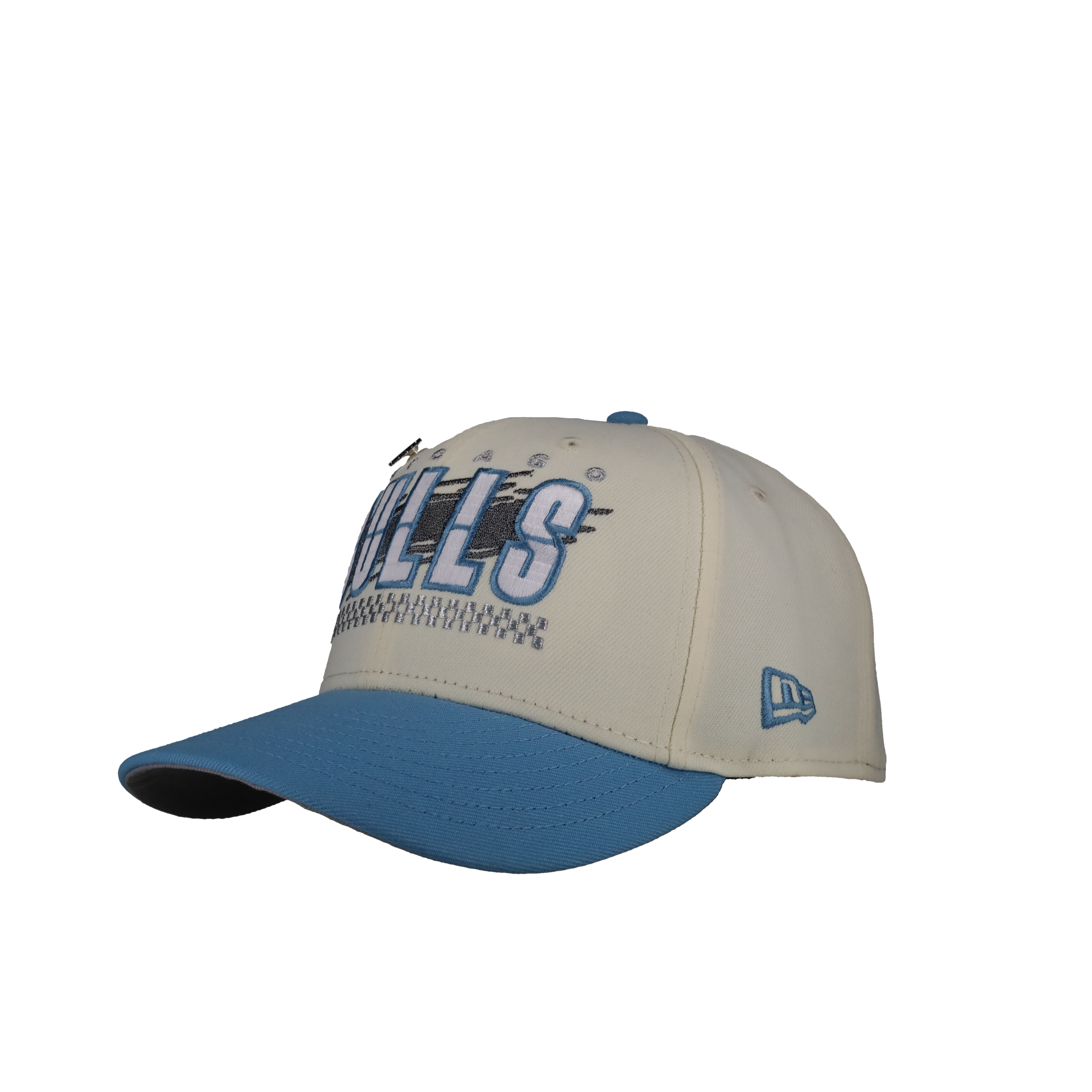 Chicago Bulls 1996 NBA Champions Chrome/Blue Metallic 59Fifty Fitted Hat