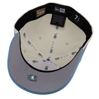 Chicago Bulls 1996 NBA Champions Chrome/Blue Metallic 59Fifty Fitted Hat