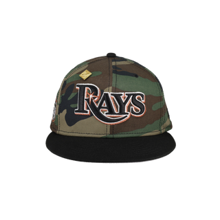 Tampa Bay Rays 2008 All Star Game Patch Camo 59Fifty Fitted Hat
