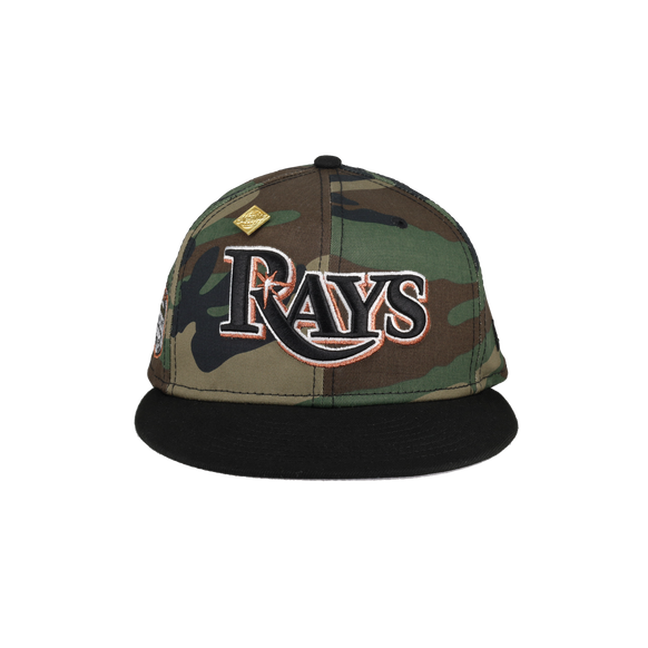 Tampa Bay Rays 2008 All Star Game Patch Camo 59Fifty Fitted Hat