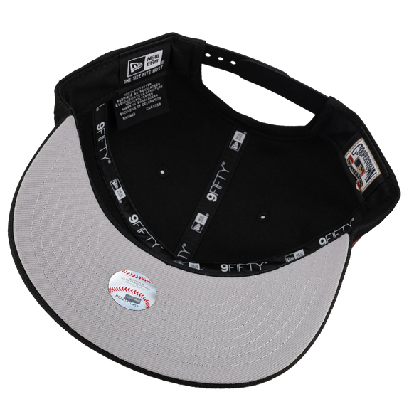 St. Louis Cardinals Busch Stadium Black Metallics 9Fifty A Frame Snapback Hat