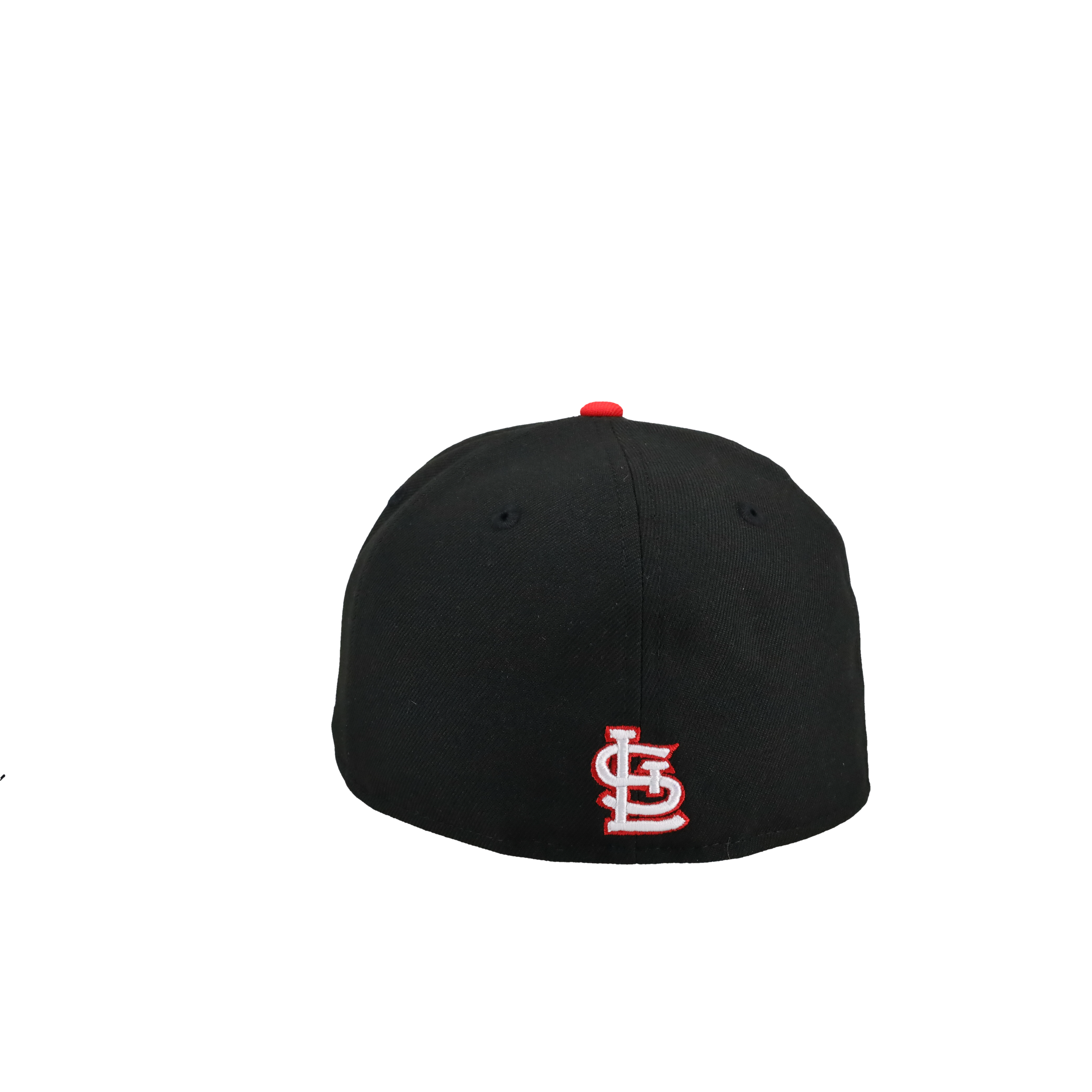 St Louis Cardinals 125th Anniversary Black/Red Arch 59Fifty Fitted Hat