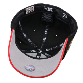 St Louis Cardinals 125th Anniversary Black/Red Arch 59Fifty Fitted Hat