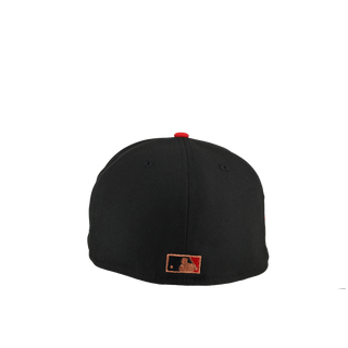St Louis Cardinals Busch Stadium Black Cardinal Metallic 59Fifty Fitted Hat, alternate view