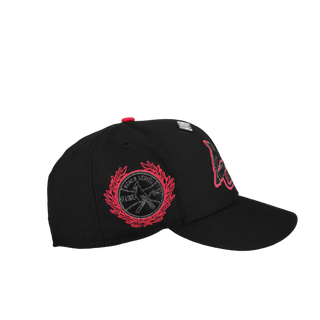 St Louis Cardinals 1942 World Series Metallic Black/Rose 59Fifty Fitted Hat
